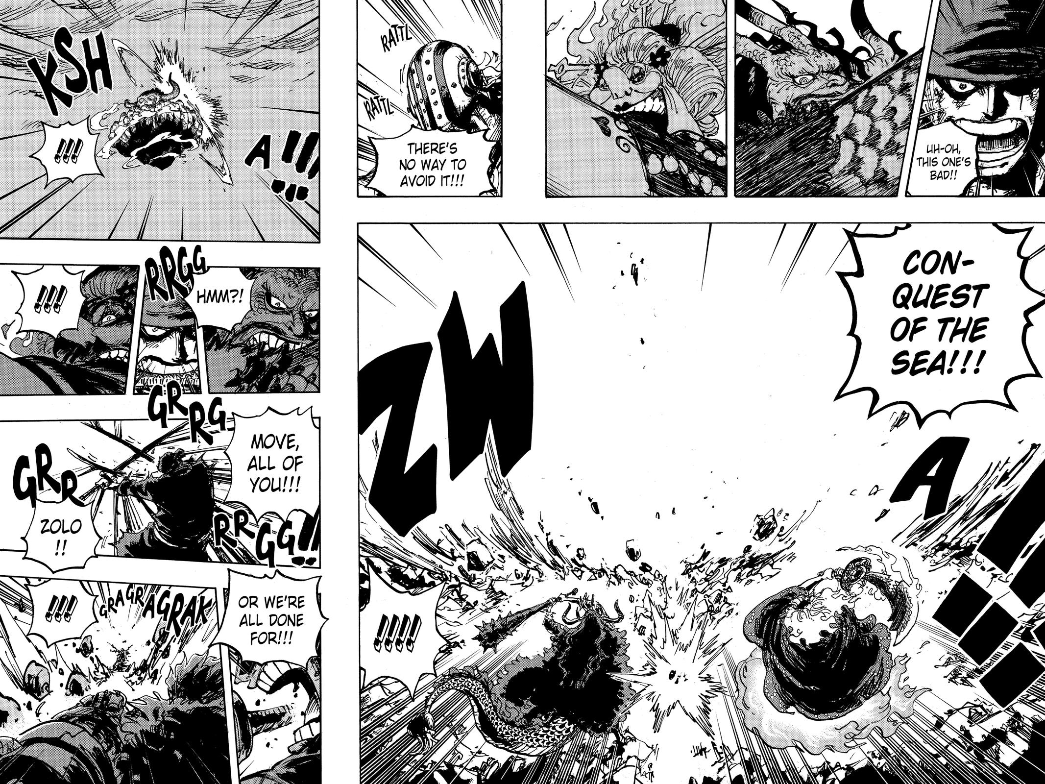 One Piece, Chapter 1009 image 07